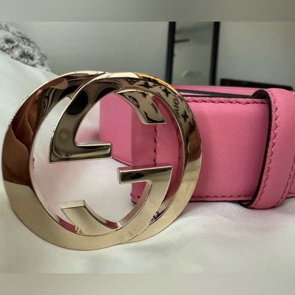 Authentic Pink Gucci Belt - Picture 5 of 10